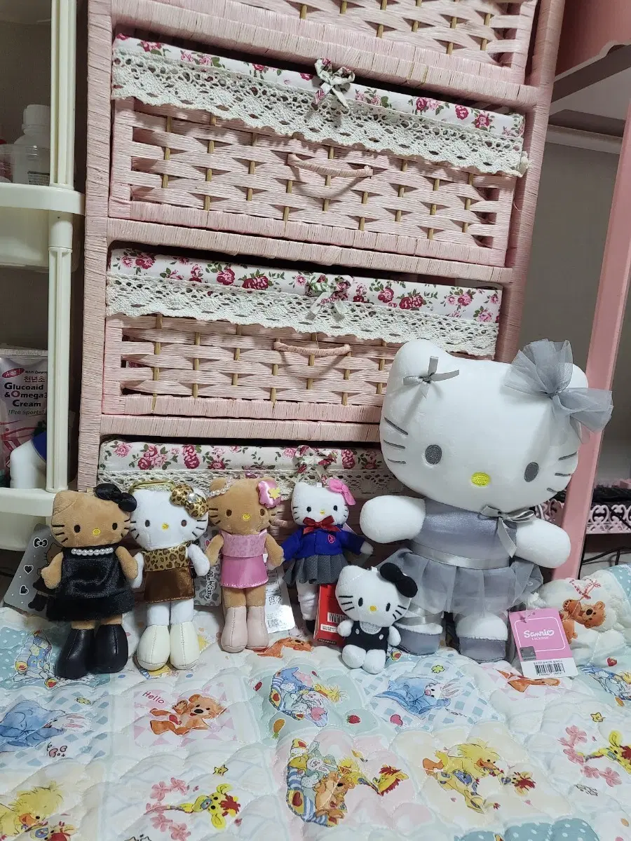 키티 인형 6종 세트