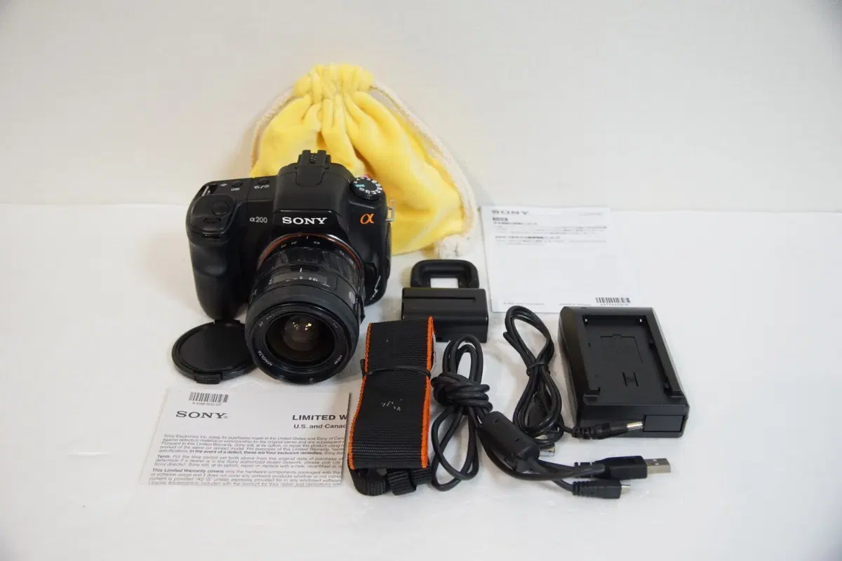 [소니] A200 DSLR 카메라셋 팝니다.
