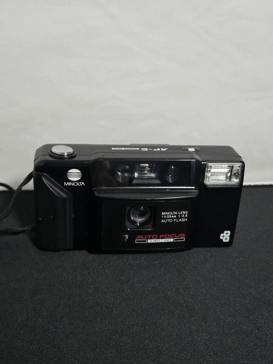 미놀타 AF-E QUARTZ DATE 빈티지 필름카메라 35mm F3.5 수리용 부품용