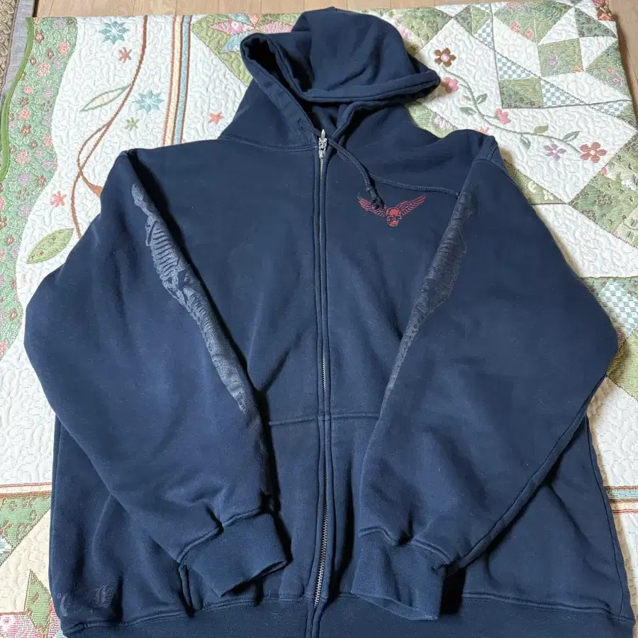 크롬하츠 x 마할리아 올드크롬 헤비웨이트 후드집업 XXL