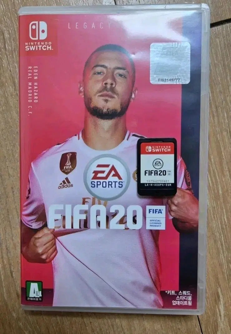 닌텐도 스위치 FIFA 피파 20 게임칩