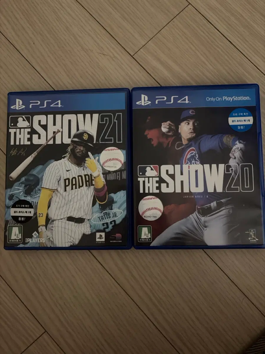 MLB 더 쇼 20/21 PS4 게임 2개 세트