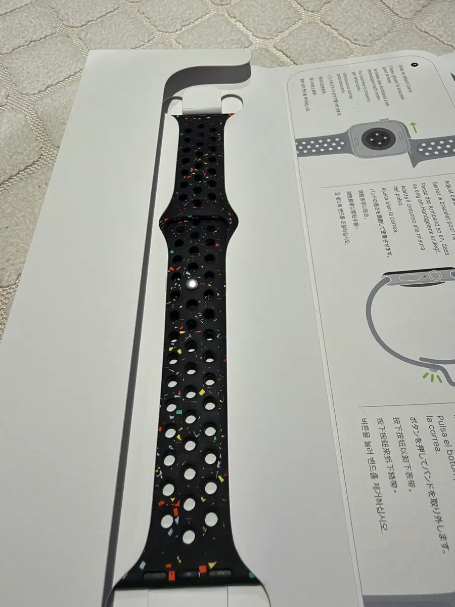 애플워치46mm 나이키 스포츠 루프 스포츠 밴드 박풀