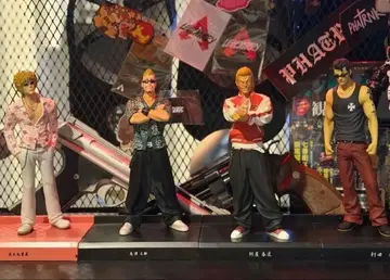 크로우즈 & WORST 피규어 4체 세트
