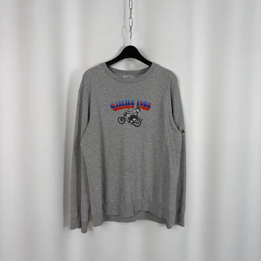 947) A.P.C. x Gimme 5 미카 맨투맨