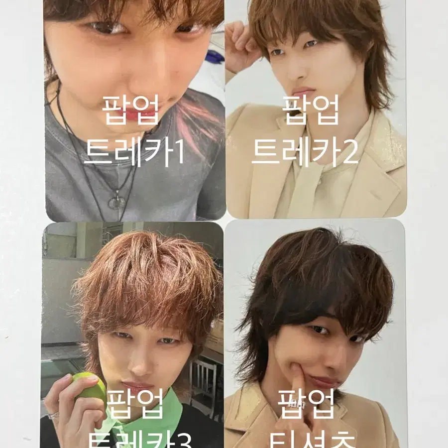 하츠웨이브 hrtzwav 케이텐 팝업스토어 트레이딩카드 트레카 풀세트 / 티셔츠 포카