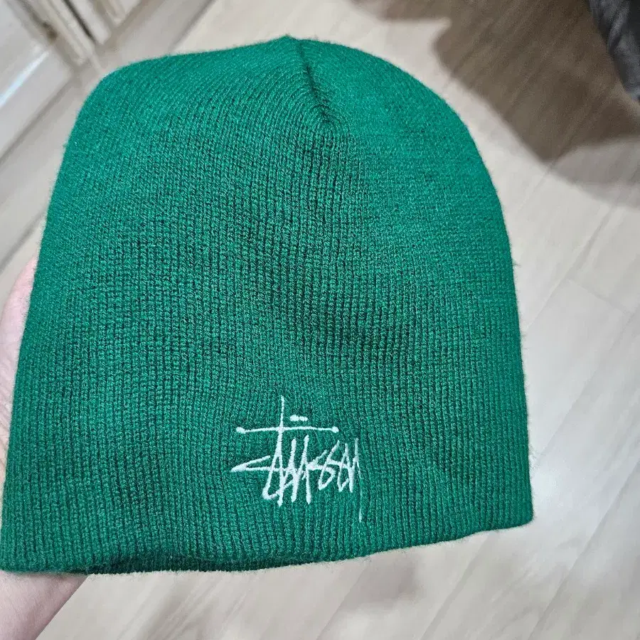 스튜시 올드 90s nyc 그린 비니 캡