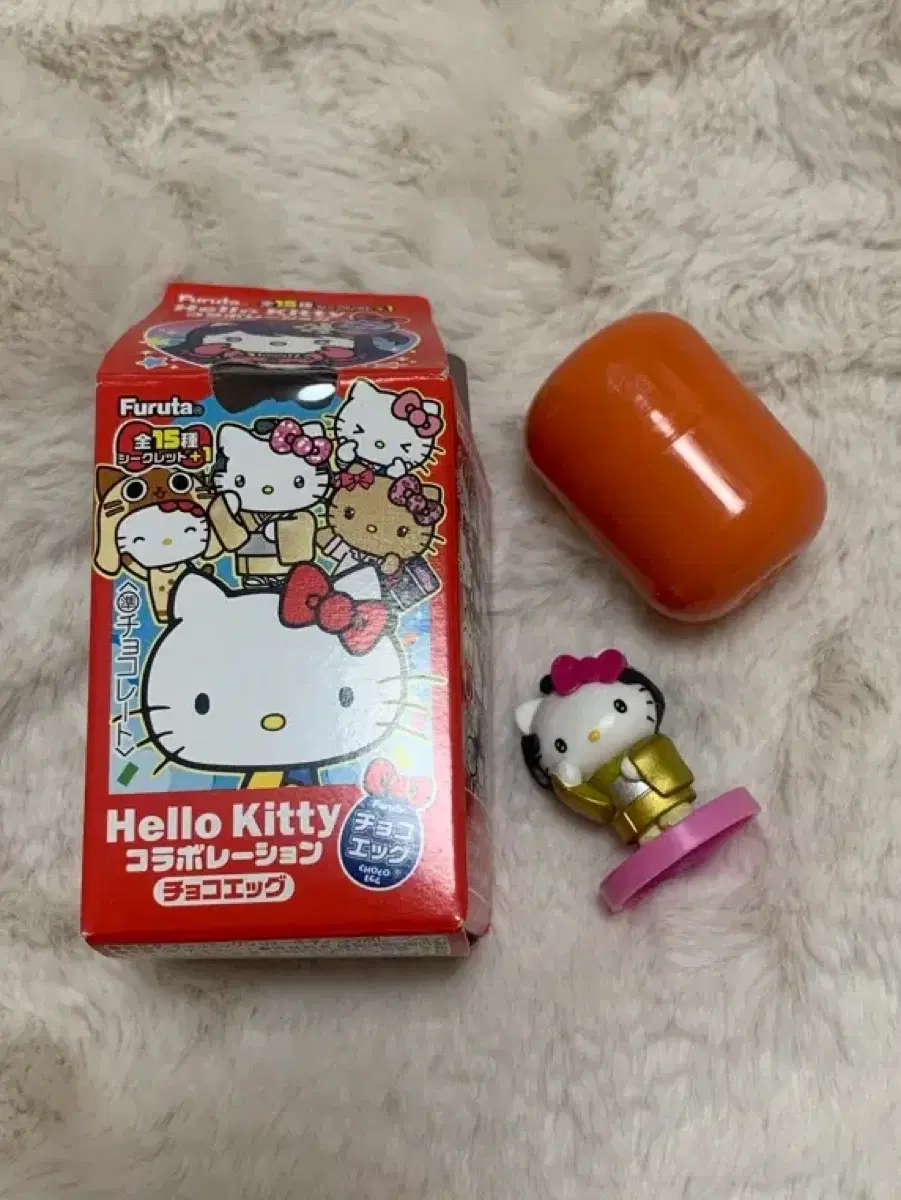 정품 산리오 사무라이 키티 초코에그