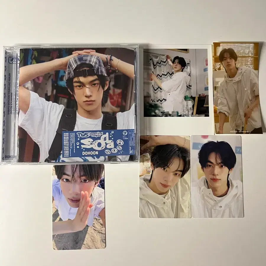 투어스 도훈 소다소다 HMV 럭드 솔로자켓 앨범 일괄