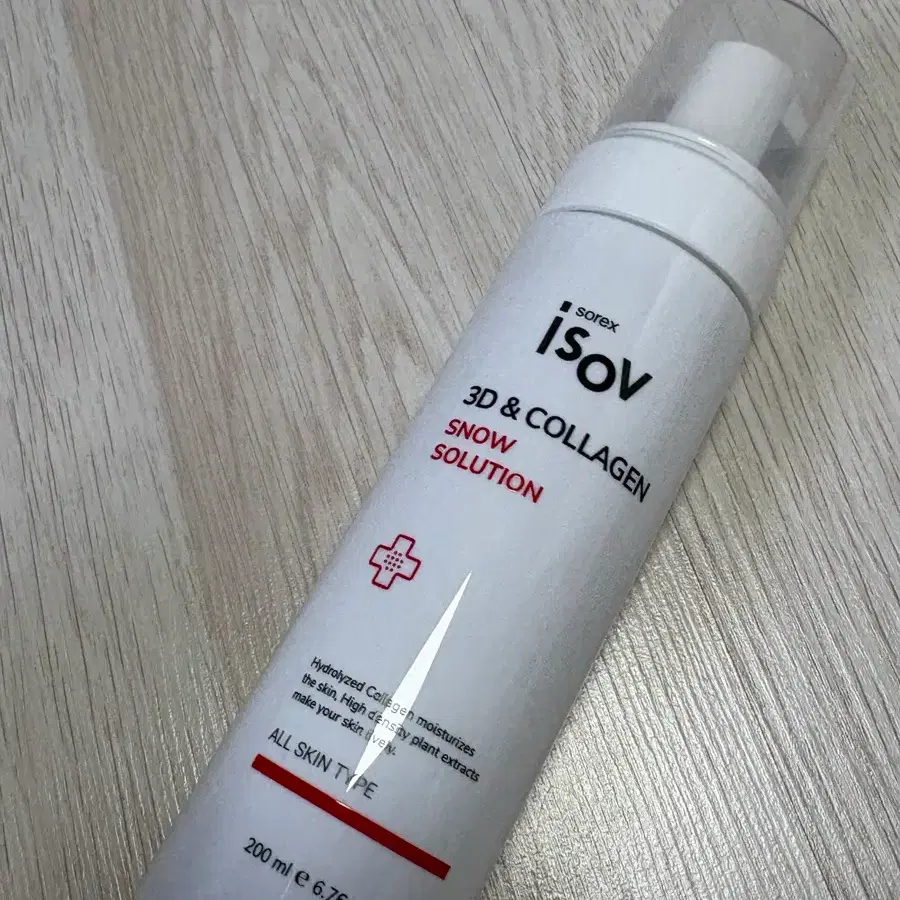 아이소브 3D & 콜라겐 스노우 솔루션 200ml 수분 버블 앰플