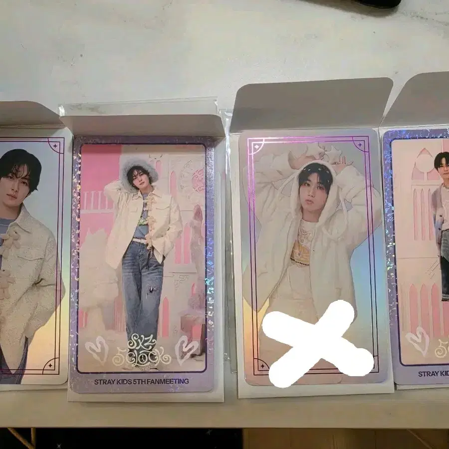 스키즈 트레이딩 카드 트레카 TRADING CARD- SKZ 5'CLOCK 리노 한지성 han 아이엔