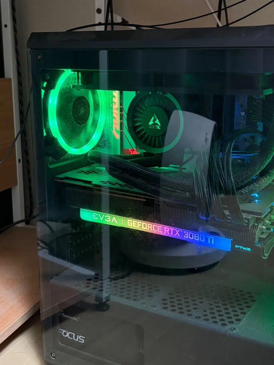 EVGA 지포스 RTX 3080 Ti FTW3 ULTRA GAMING D6X 12GB