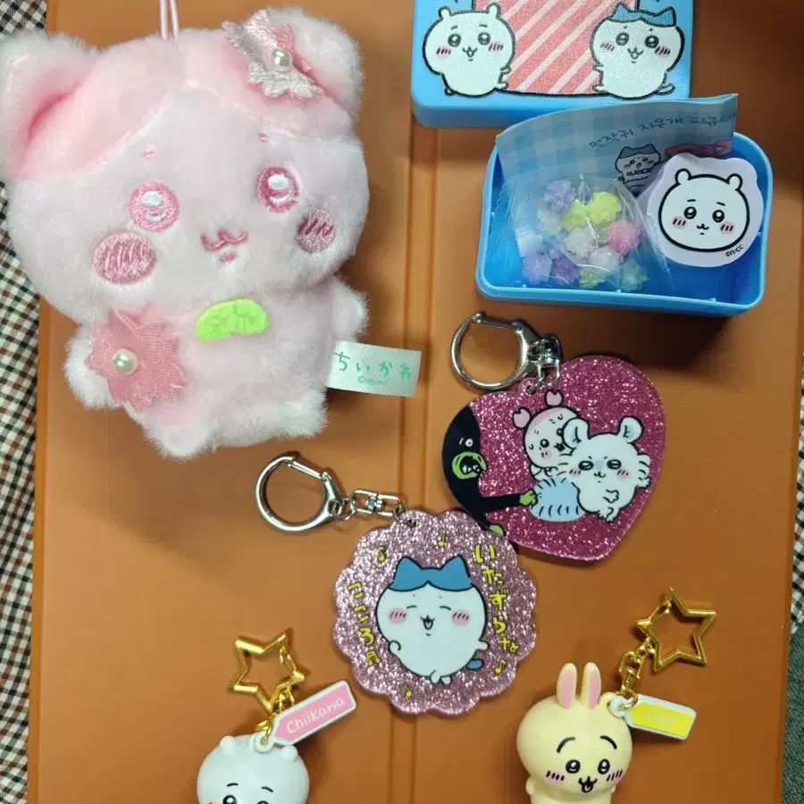 <일괄>치이카와 키링 , 하치와레 우사기 먼작귀 인형 일괄