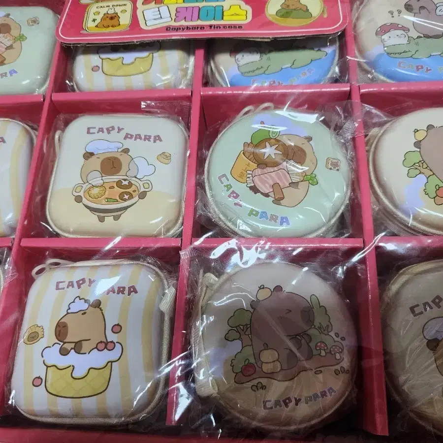 카피바라 지퍼 틴케이스 (새상품)