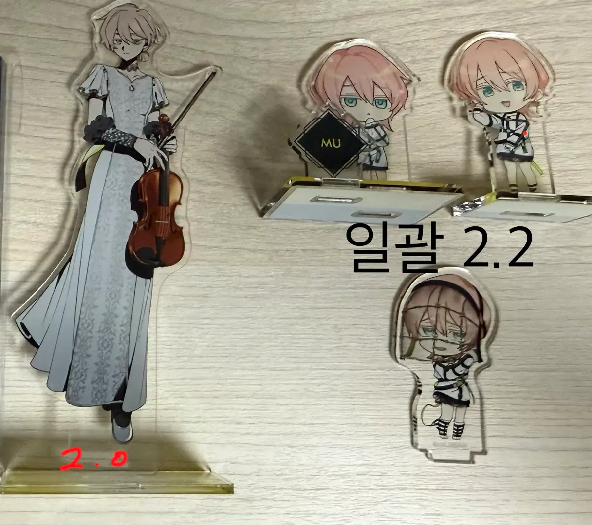 밀그램 쿠스노키 무우 아크릴 캔뱃지 키링 가라철 1심 2심 3심 대량 처분 양도