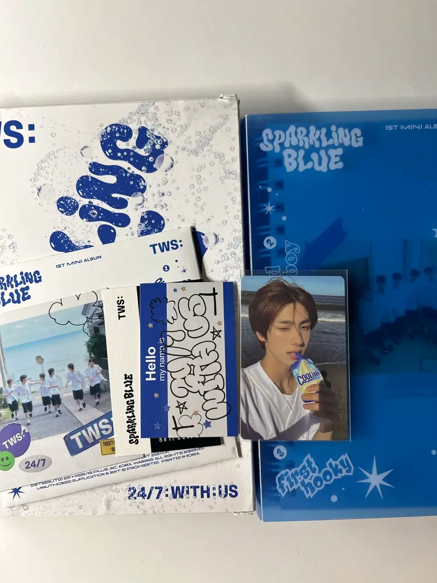 투어스 영재 스파클링 블루 스파클링 버전 앨범 앨포 양도