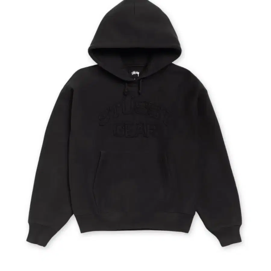 [새상품] 스투시 (Stussy) 기어 아플리케 후드 블랙 2XL