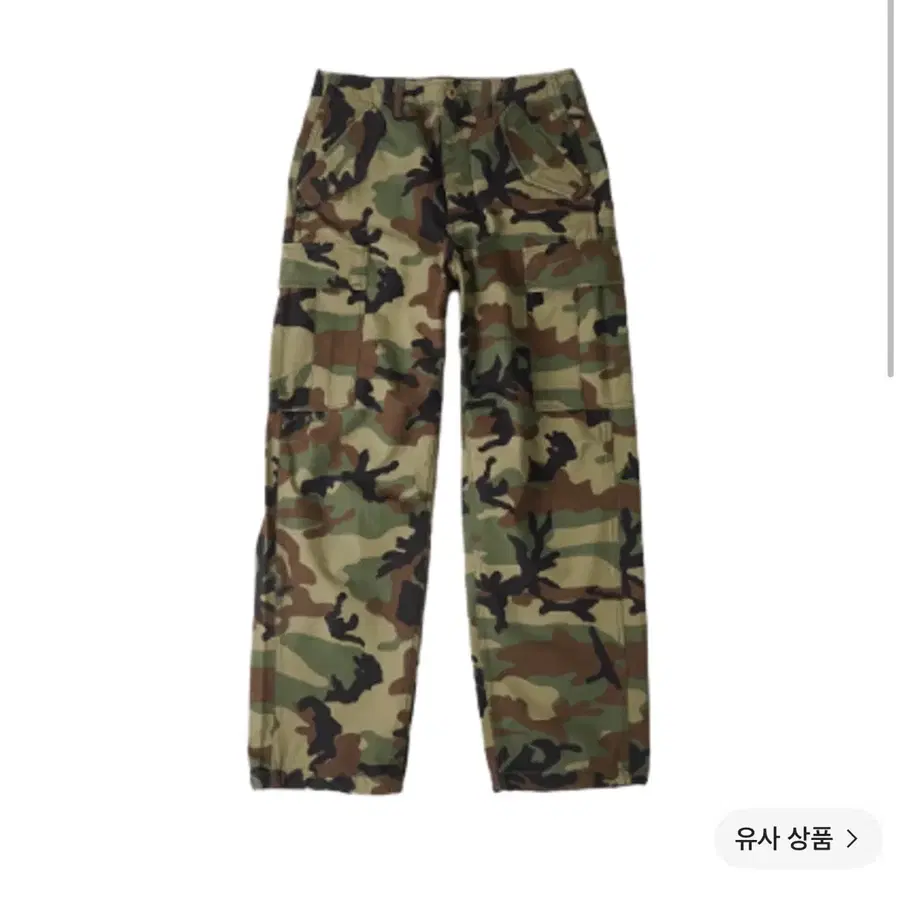 [32] 스투시 카고 팬츠 우드랜드 카모 립스탑