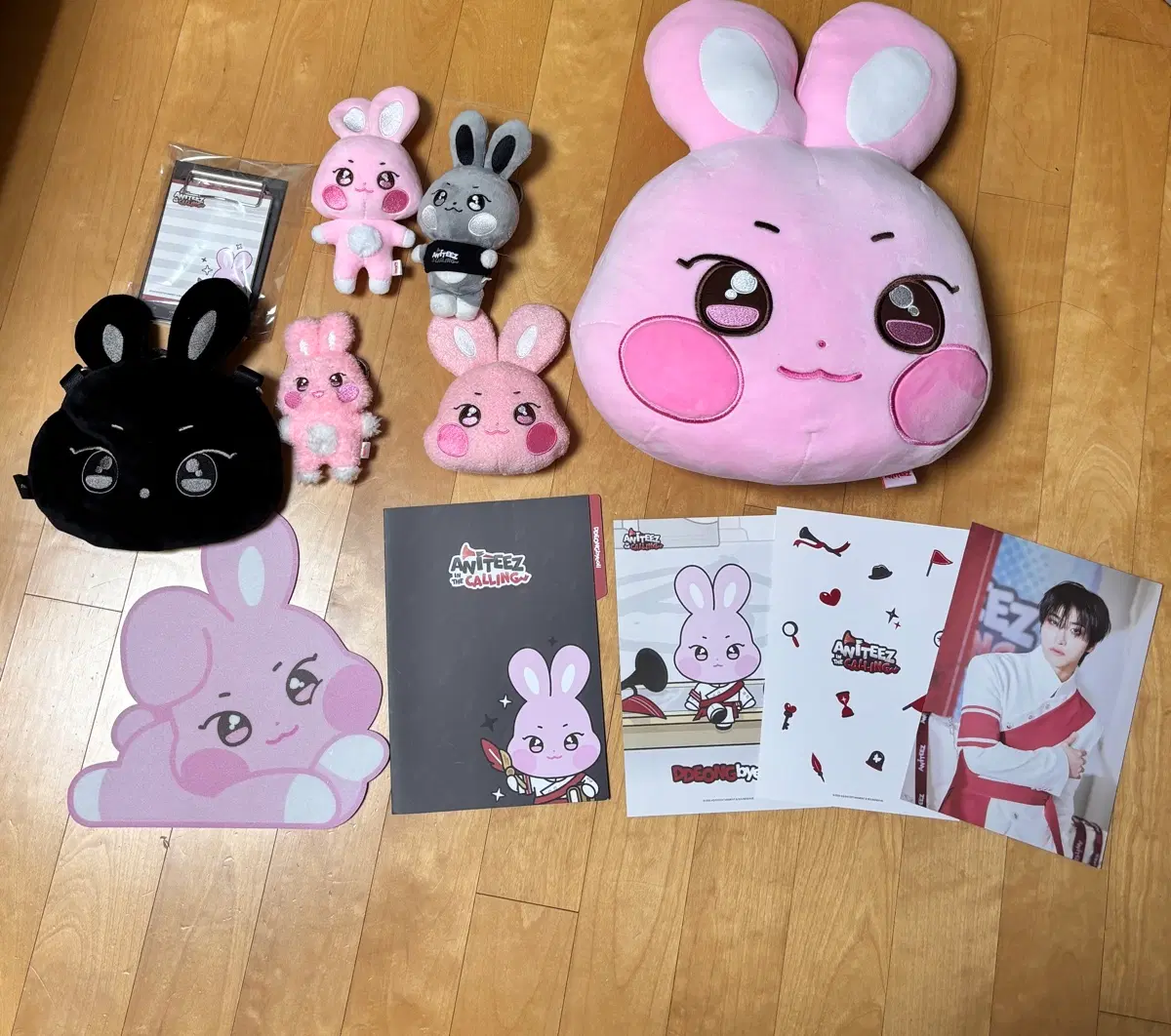 에이티즈 성화 애니티즈 떵별이 굿즈 일괄