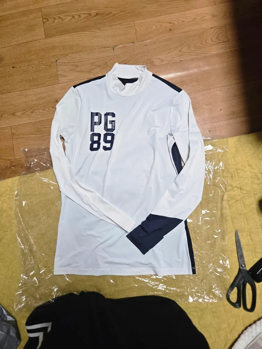 PG89 골프 의류 긴팔 상의 화이트