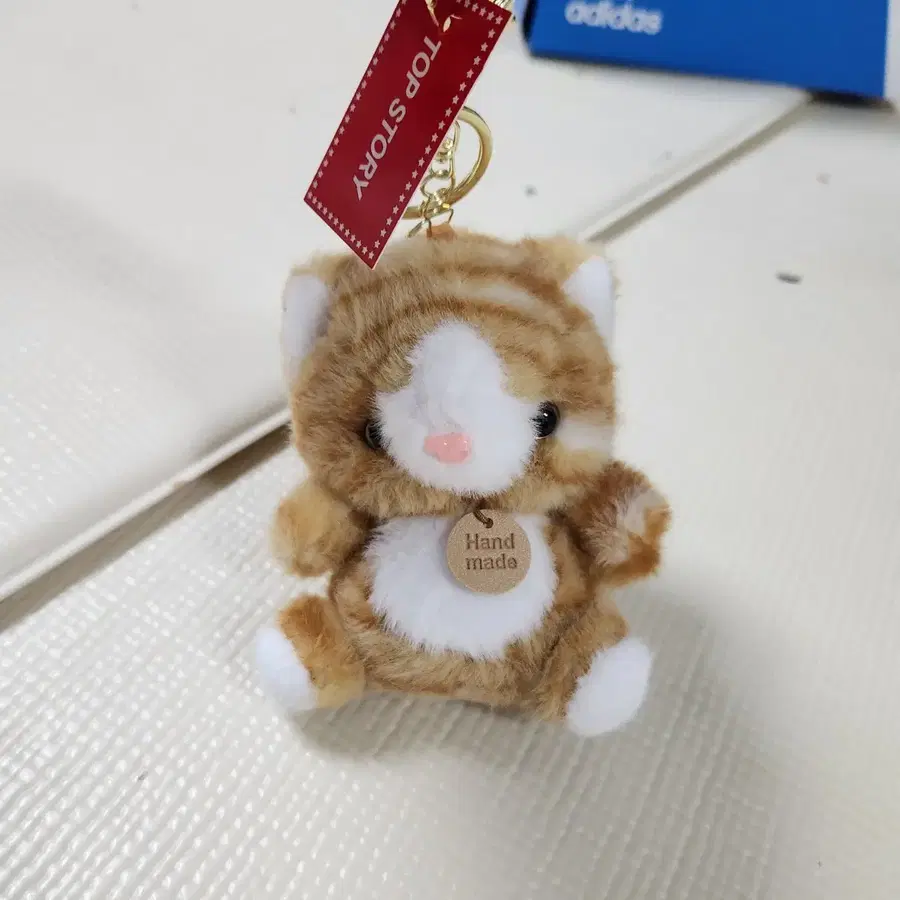 향기나는 고양이 키링 새상품