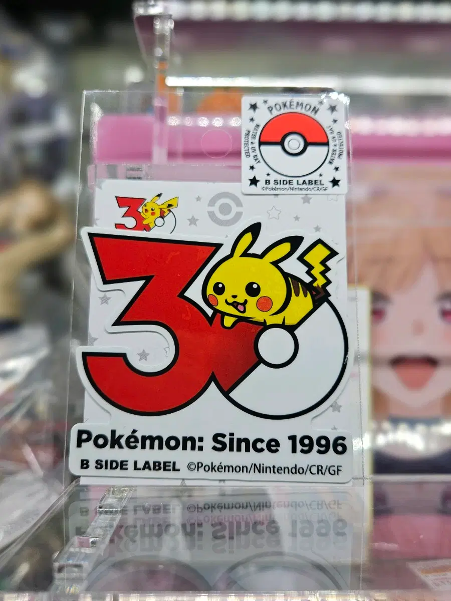 포켓몬 30주년 기념 스티커