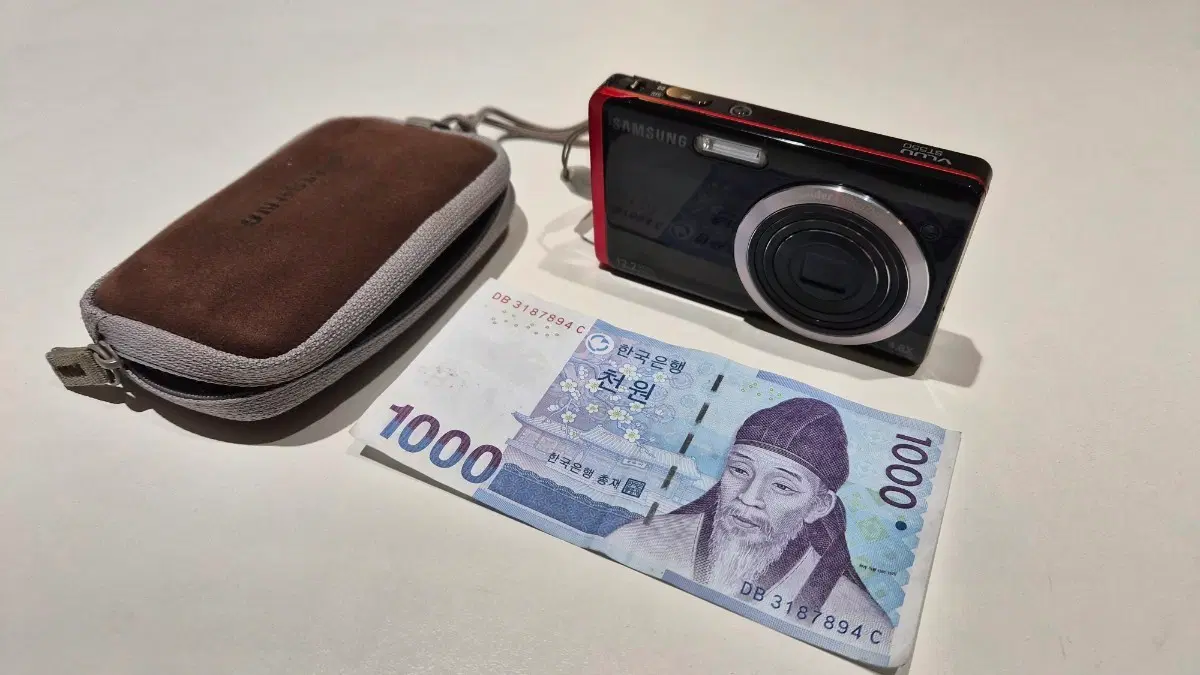작례O 한효주 디카 셀피 삼성 블루 st550 디지털카메라 빈티지 디카