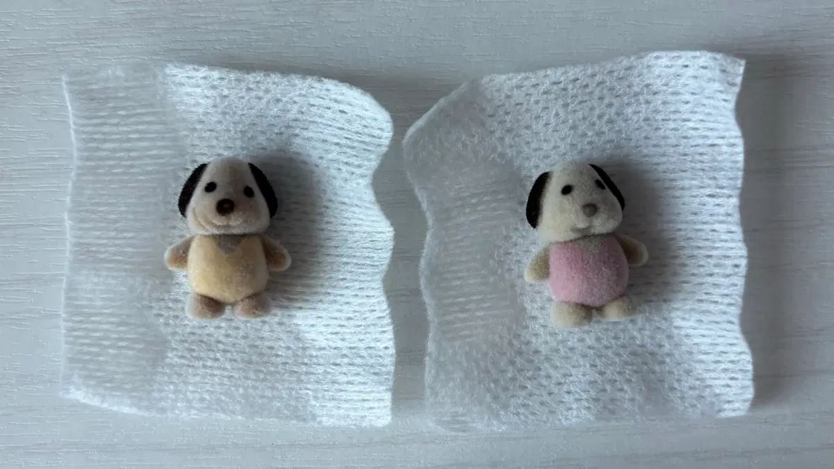실바니안 소파 세트 인형의 인형 비글