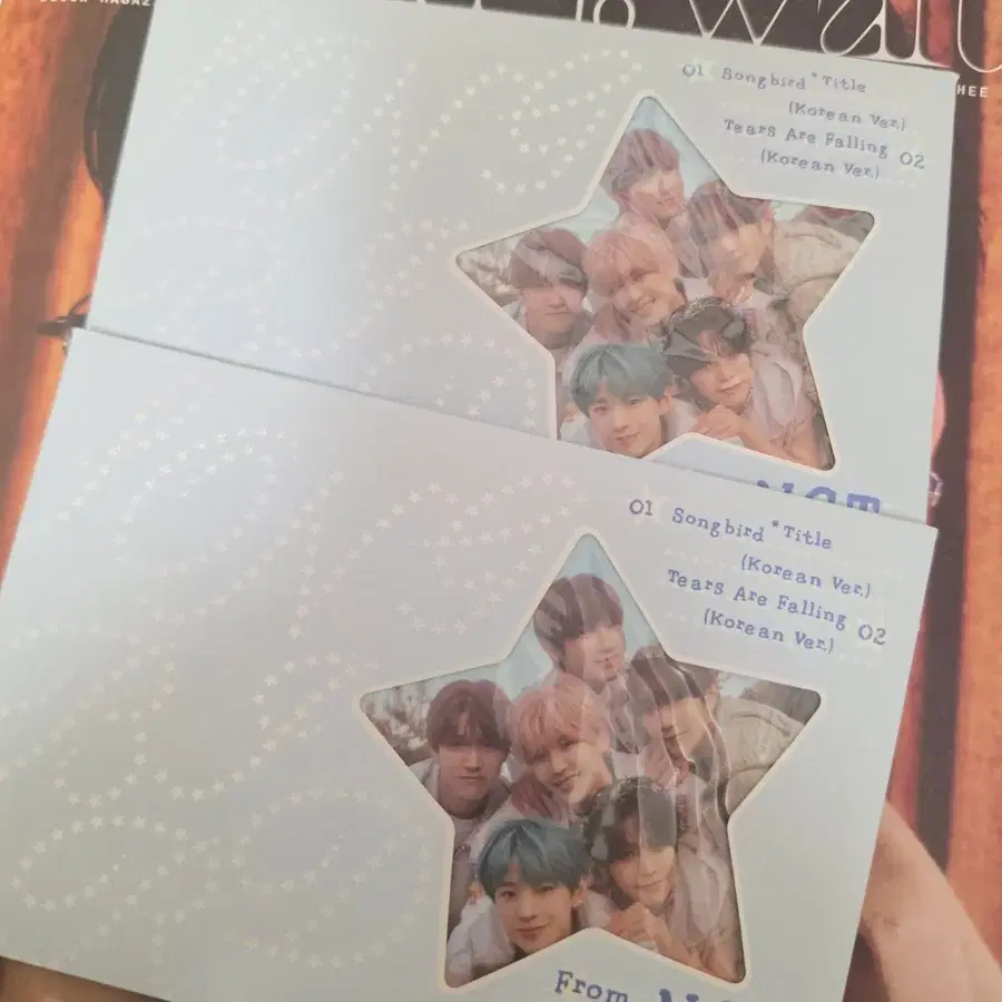엔시티위시 songbird letter.ver 판매합니다