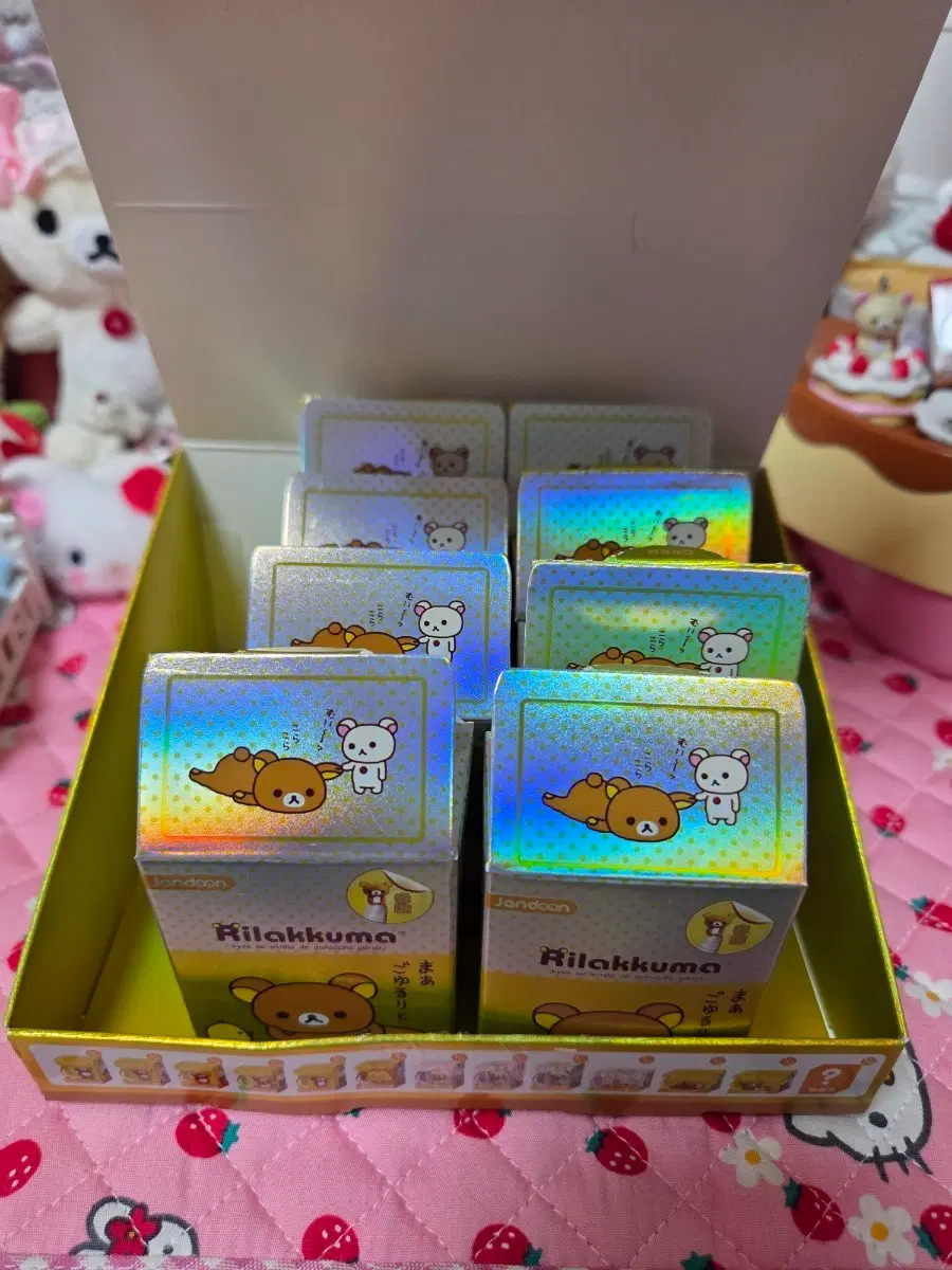 리락쿠마 쌀알 피규어 개별가능