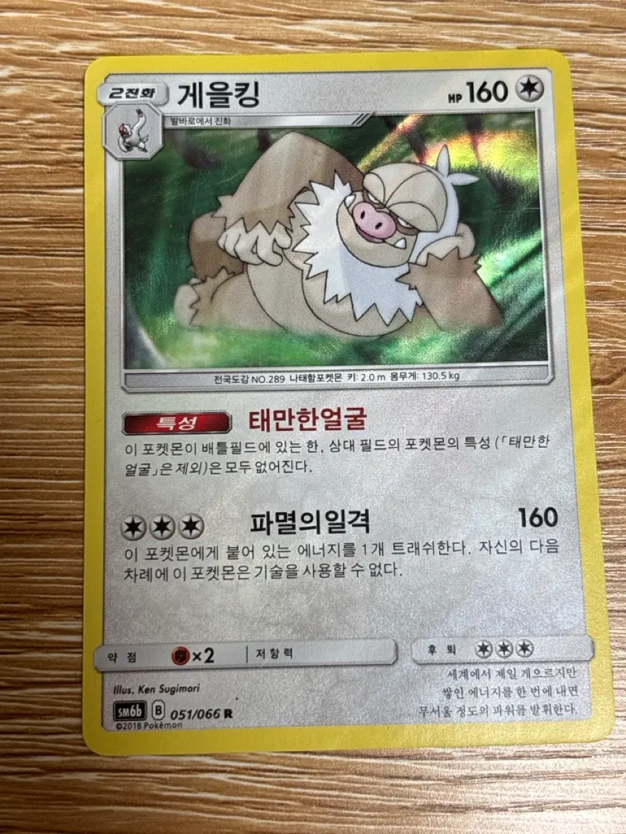 포켓몬 TCG 게을킹 R 챔피언로드 (한글판)