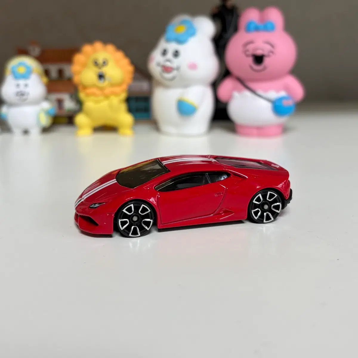 핫휠 람보르기니 우라칸 LP 610-4 레드 미니카 다이캐스트