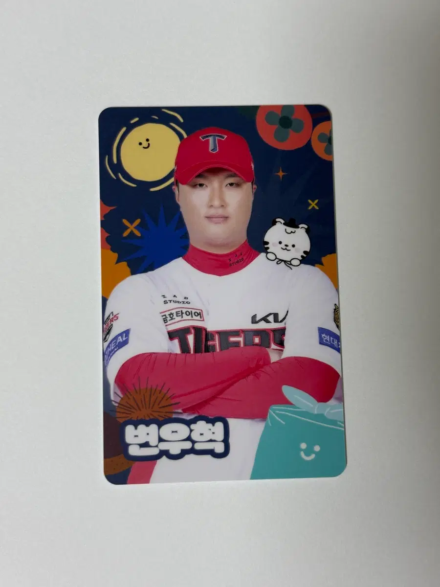 변우혁 기아 타이거즈 추석 포카 포토카드