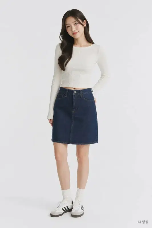 여27/리바이스 데님 스커트