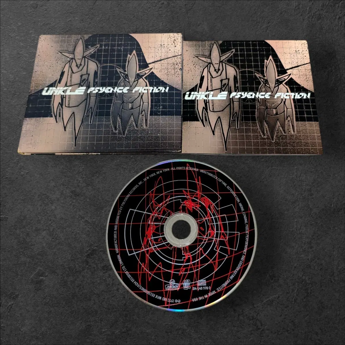 UNKLE 엉클 1집 US 초반 디지팩