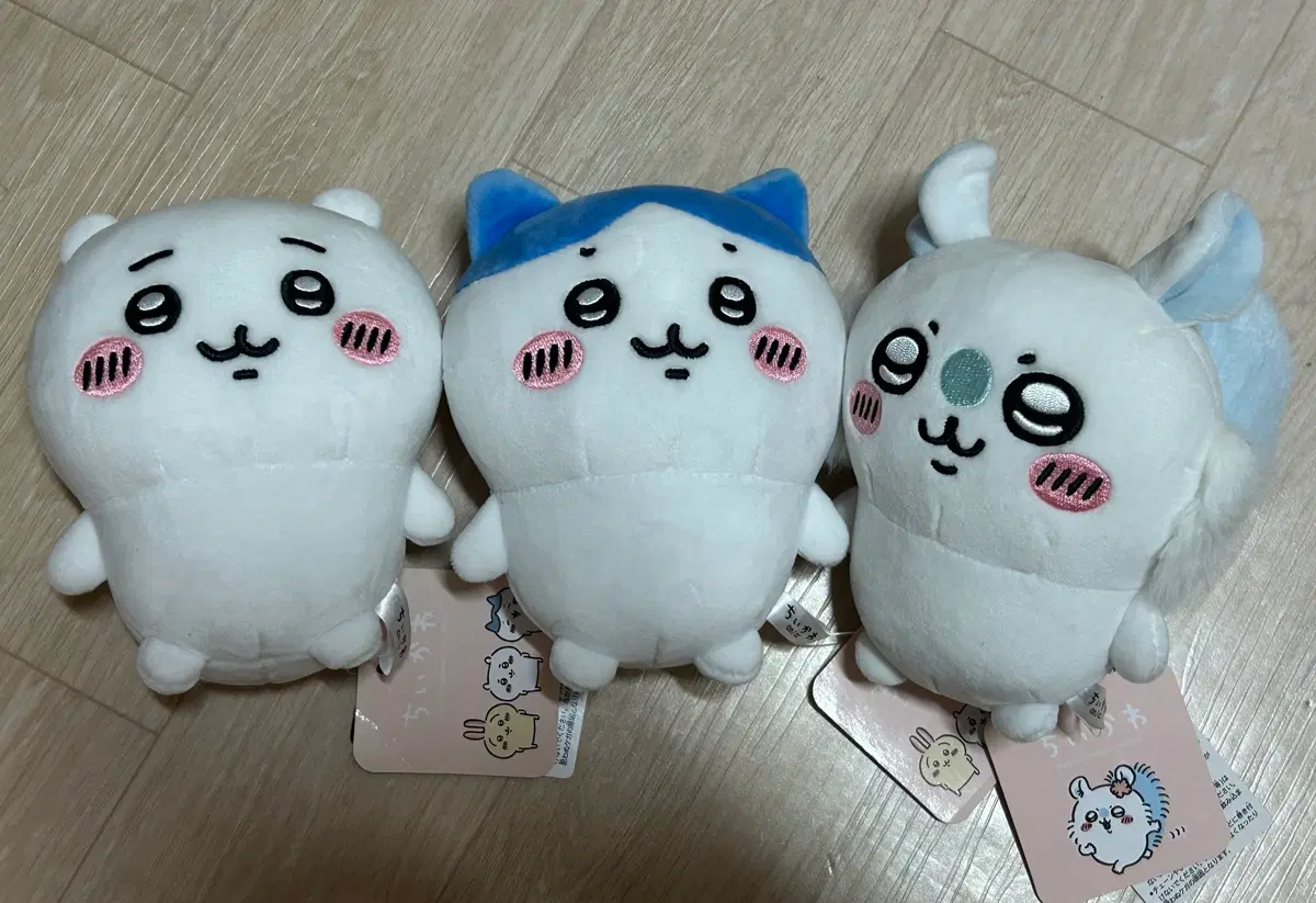 치이카와 인형 3종 일괄 (모몽가,치이카와,하치와레)