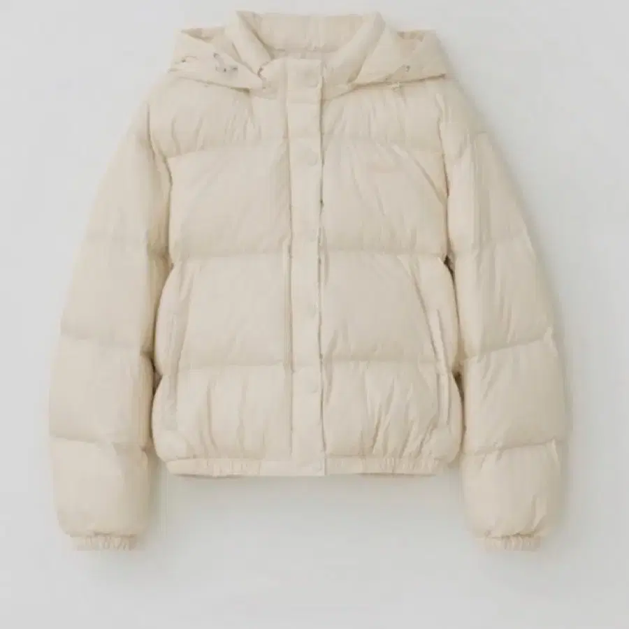(새상품) 타낫 패딩 float short puffer jacket cream