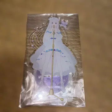 리제로 에밀리아 아크릴 스탠드 미개봉 새상품