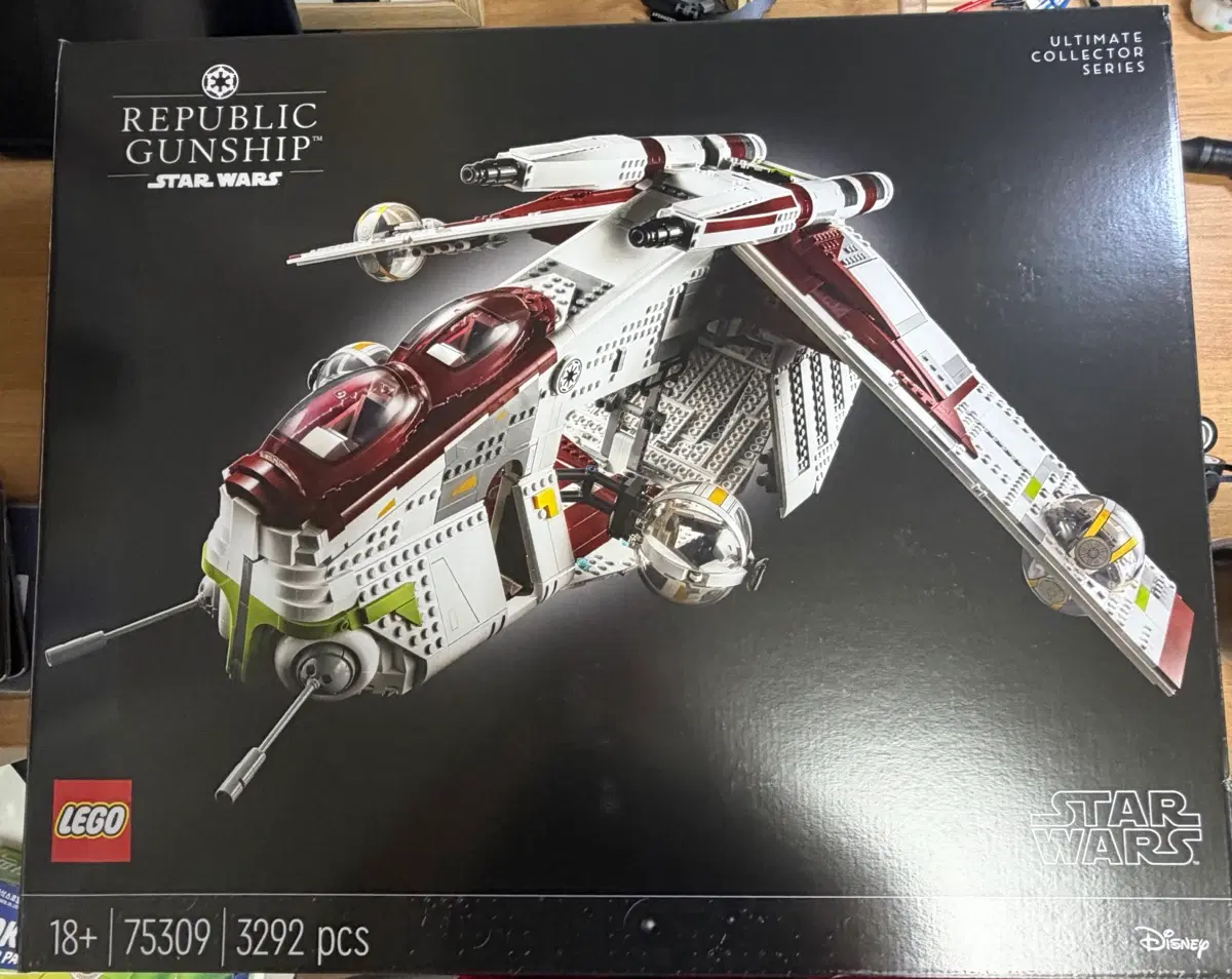 레고 스타워즈 75309 UCS 리퍼블릭 건십 풀구성