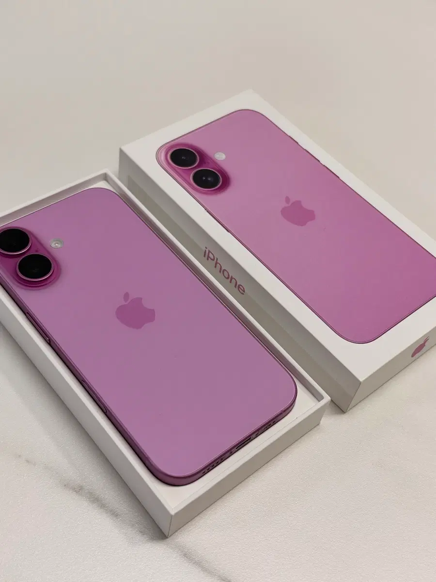 (새상품컨디션) 아이폰16 핑크 128GB