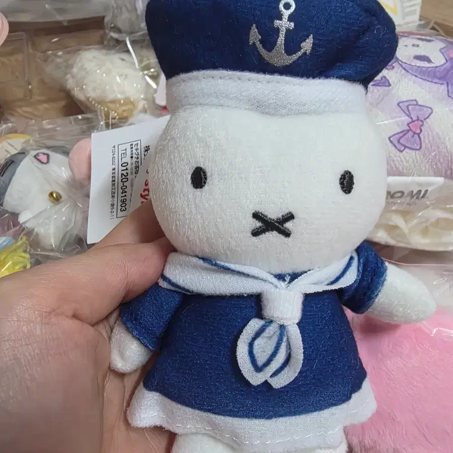 미피 마린룩 인형 키링