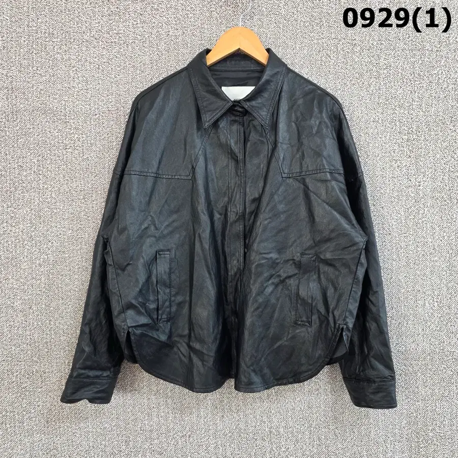 wishlist 블랙 레더 자켓 XL