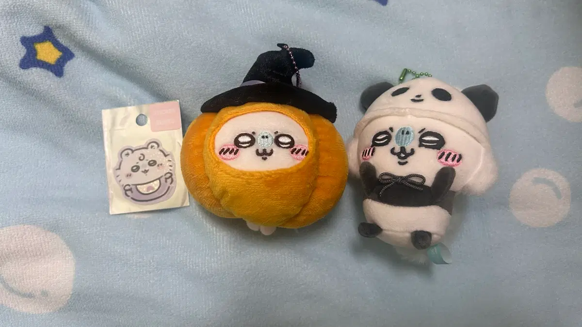 베이비 모몽가 스티커, 할로윈 호박 모몽가, 판다 모몽가