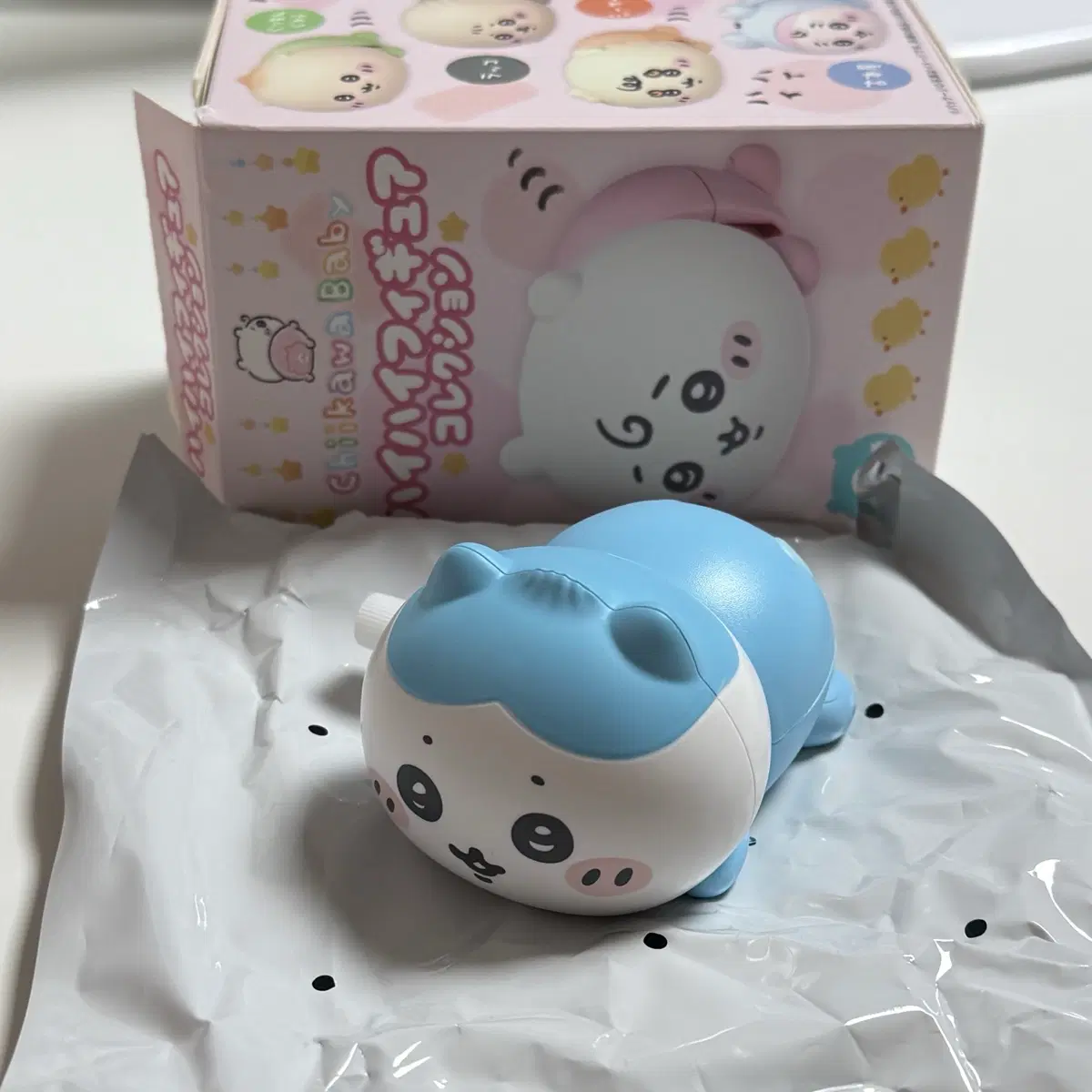 치이카와 먼작귀 하치와레 엉금엉금 하이하이 태엽 피규어