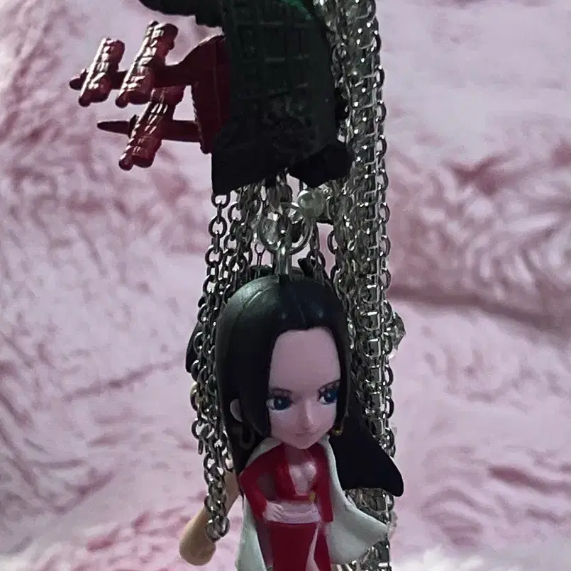 (할인적용)[handmade] 원피스 루피 보아 행콕 키링 열쇠고리