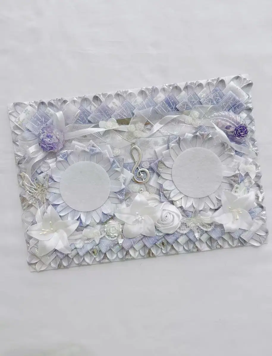 19x27cm 연보라색 이타백 보드 / 이타백 꾸미기