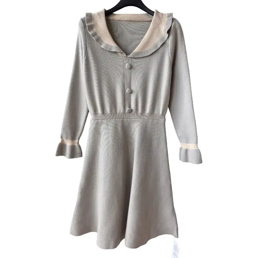 S/ 그레이 니트 원피스/ 새제품