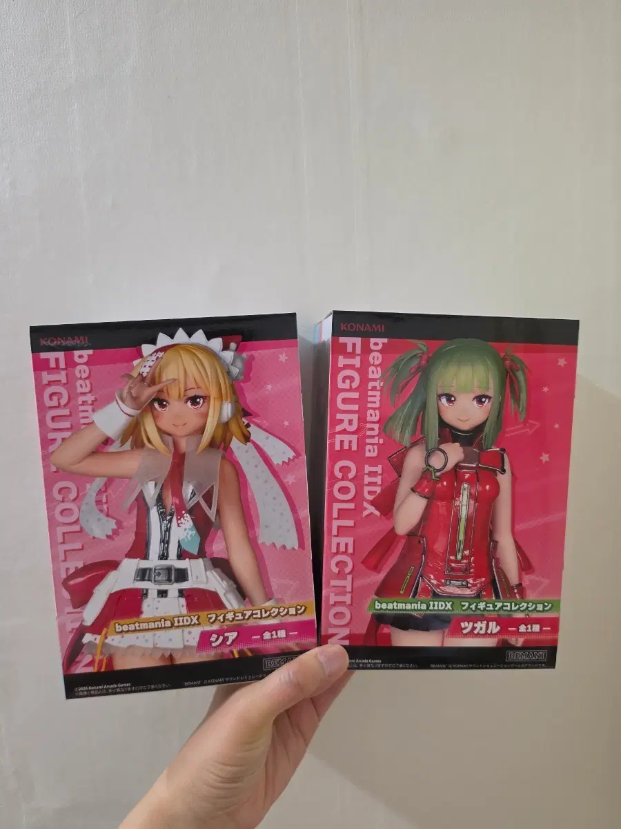 미개봉 새상품 코나미 비트매니아 IIDX 피규어 컬렉션 시아 츠가루 피규어