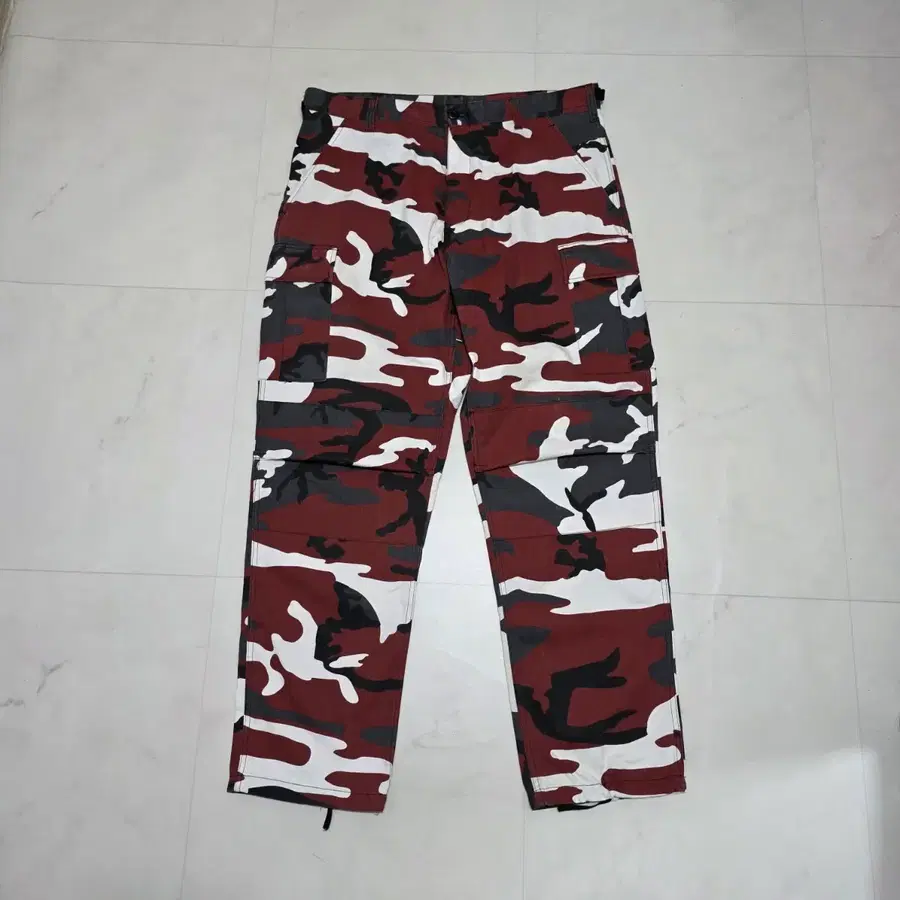 L-Regular) 로스코 BDU 택티컬 레드 카모팬츠