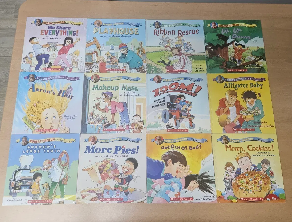 Robert Munsch Paperback 12권